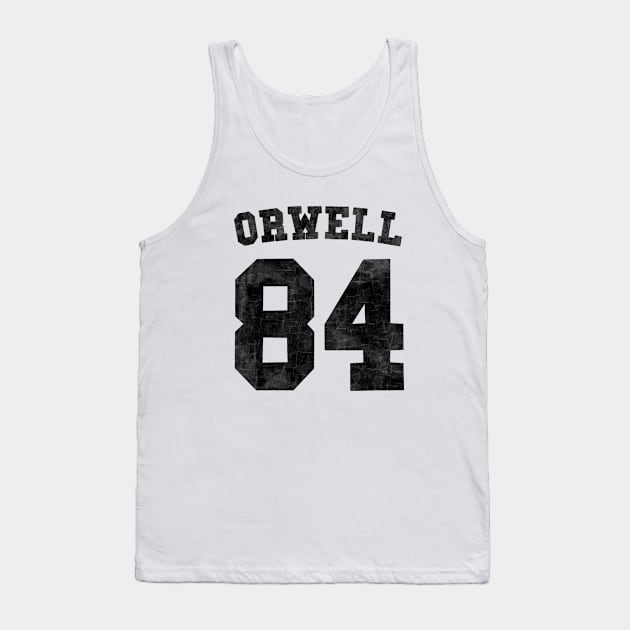 Orwell 84 Tank Top by valentinahramov